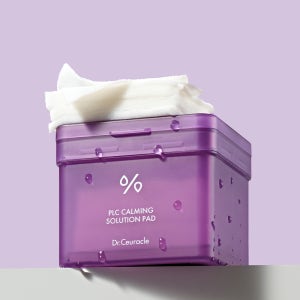 PLC 카밍 솔루션 패드 220ml, 130매 / 약산성 수분공급 피부 진정 쿨링패드