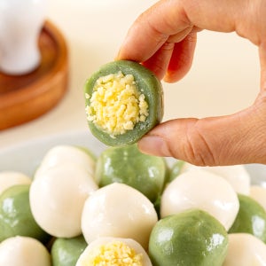 귀정떡방 제주 전통 방식 송편 녹두볼떡 500g