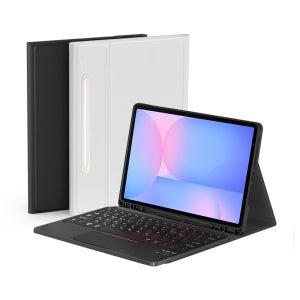 데이웍스 갤럭시탭 S10 FE+ 플러스 블루투스 터치패드 키보드 북커버 케이스 S펜 수납