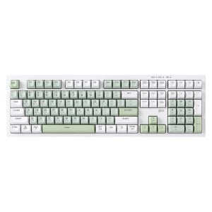 지클릭커 WK50 108KEY 유선 무선 블루투스 키보드 RC2 그린위치, 멤브레인