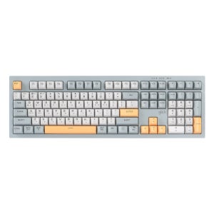 지클릭커 WK50 108KEY 유선 무선 블루투스 키보드 네이비 블루, 멤브레인