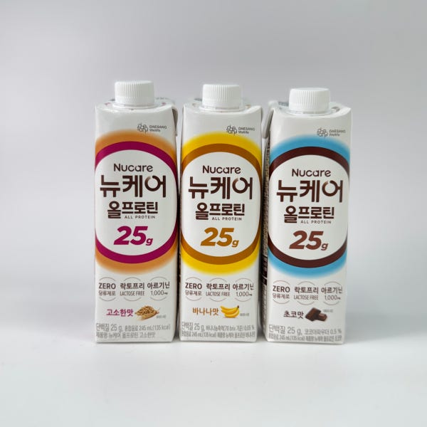 뉴케어 올프로틴 고소한맛 바나나맛 초코맛 245mL 24팩