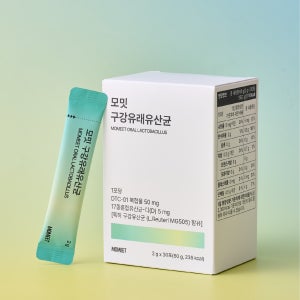 모밋구강유래유산균 특허구강유산균 1개월분 [30포]