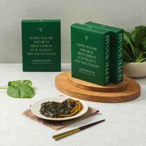 슈퍼와사비 태백 고추냉이 잎 장아찌 300g, 5개