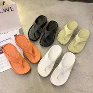 플립플랍 쪼리신발 슬리퍼샌들 바캉스신발 여성샌달 블랙