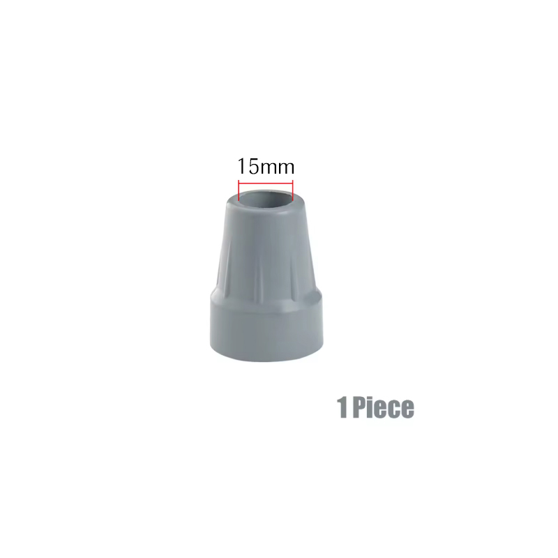 지팡이 고무팁(안지름15mm)(1개) 단단한 <b>철</b> 엽전 장착으로 안정된 지지 미끔럼 방지 고무팁