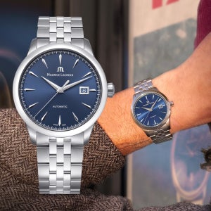 모리스라크로와 1975 오토매틱 블루 40mm 756008-SS002-430-1 백화점AS보증서