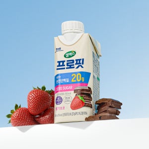 셀렉스 프로핏 드링크 딸기초코, 250ml, 18개