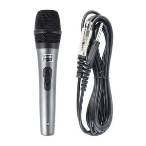 고감도 다이나믹 유선 마이크 지향성 케이블 4M 보컬 라이브 공연 무대용 버스킹 방송용