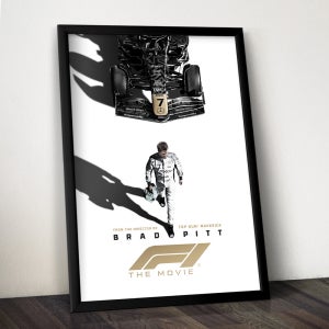 F1 더 무비 영화 포스터 액자