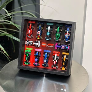 F1미니레고 레고 f1 액자 케이스 탁상용 아크릴 장식장