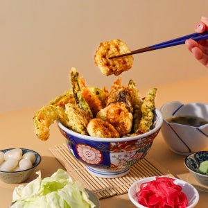 안유성 명장의 가매 텐동 튀김덮밥 모듬 야채튀김 냉동 1팩