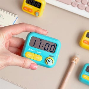 공부 주방 스탑워치 무음 자석 타이머 스톱워치