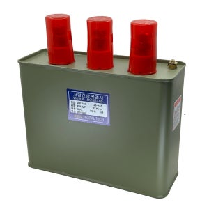 유입식 저압 진상 콘덴서 커패시터 캐패시터 옥내용 삼상 3상 380V 25KVA DLE-3H25K6T