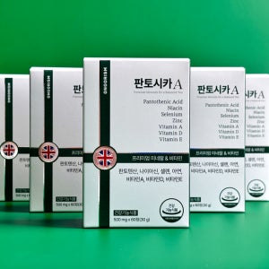 온고리즘 판토시카A 고함량 판토텐산 피부 비타민 여드름 폼 프로모션