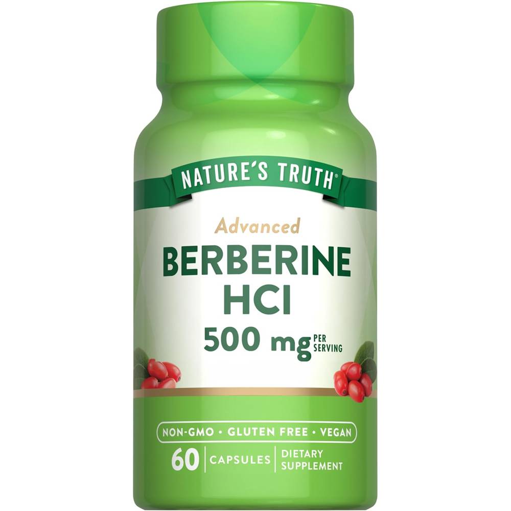 <b>네이처스 트루</b> 베르베린 HCI 500mg 60캡슐