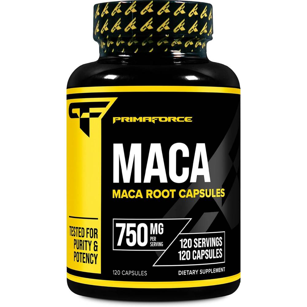 <b>Primaforce</b> <b>프리마포스</b> 마카 루트 뿌리 750mg 120캡슐