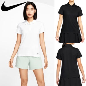 [창고정리] 나이키 골프 드라이핏 빅토리 여자 폴로 반팔 티셔츠 DH2310-100 XS, 2XL Only