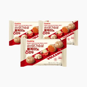 [체험팩] 닭가슴살 볼케이노 불만두 3팩