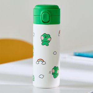 라인프렌즈 미니니 레니니 패턴 원터치 텀블러 (420ml)