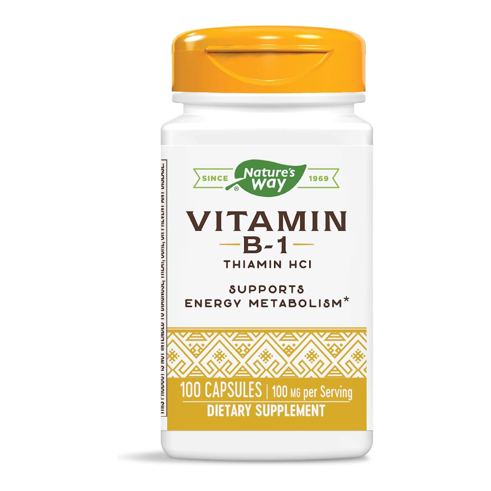 <b>네이처스웨이 비타민 B1</b> 100 mg 100 캡슐