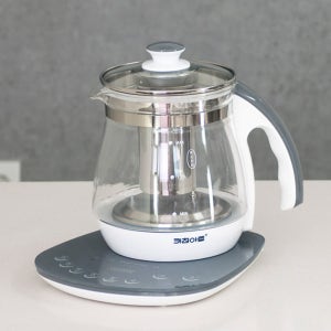 키친아트 아크바 보온 전기포트 1.8L 온도유지 분유포트 무선주전자 그레이