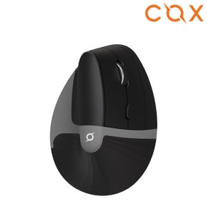 COX CEM20 인체공학 블루투스 무선 버티컬 저소음 마우스 블랙