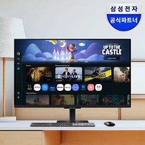 삼성 스마트모니터 M5 M50F LS27FM500 IPS 블랙 유튜브 OTT 넷플릭스