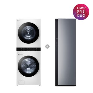 LG 트롬 오브제컬렉션 워시타워 + LG 스타일러 (W21WAM + SC5GMR52)
