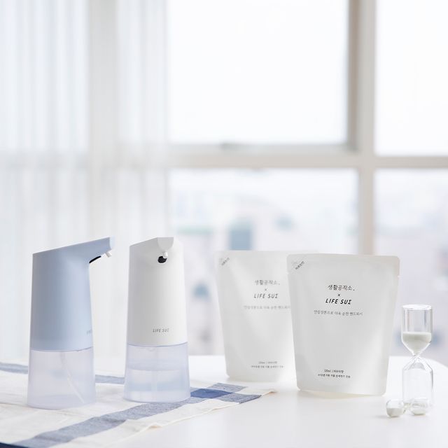 라이프썸 자동 거품 손세정기 (LFS-HA11) 그레이 + 핸드워시 5EA