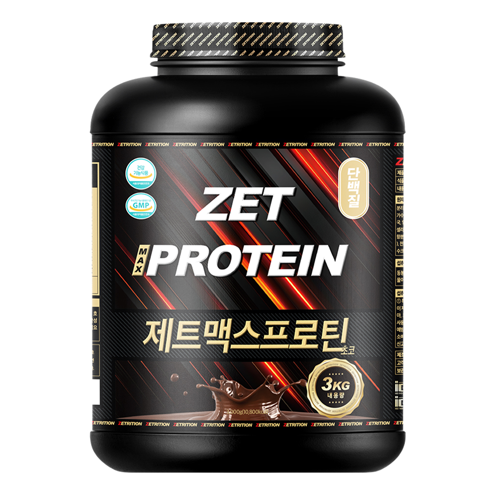 제트리션 제트맥스프로틴 3kg 건강기능식품 <b>단백</b>질 보충제