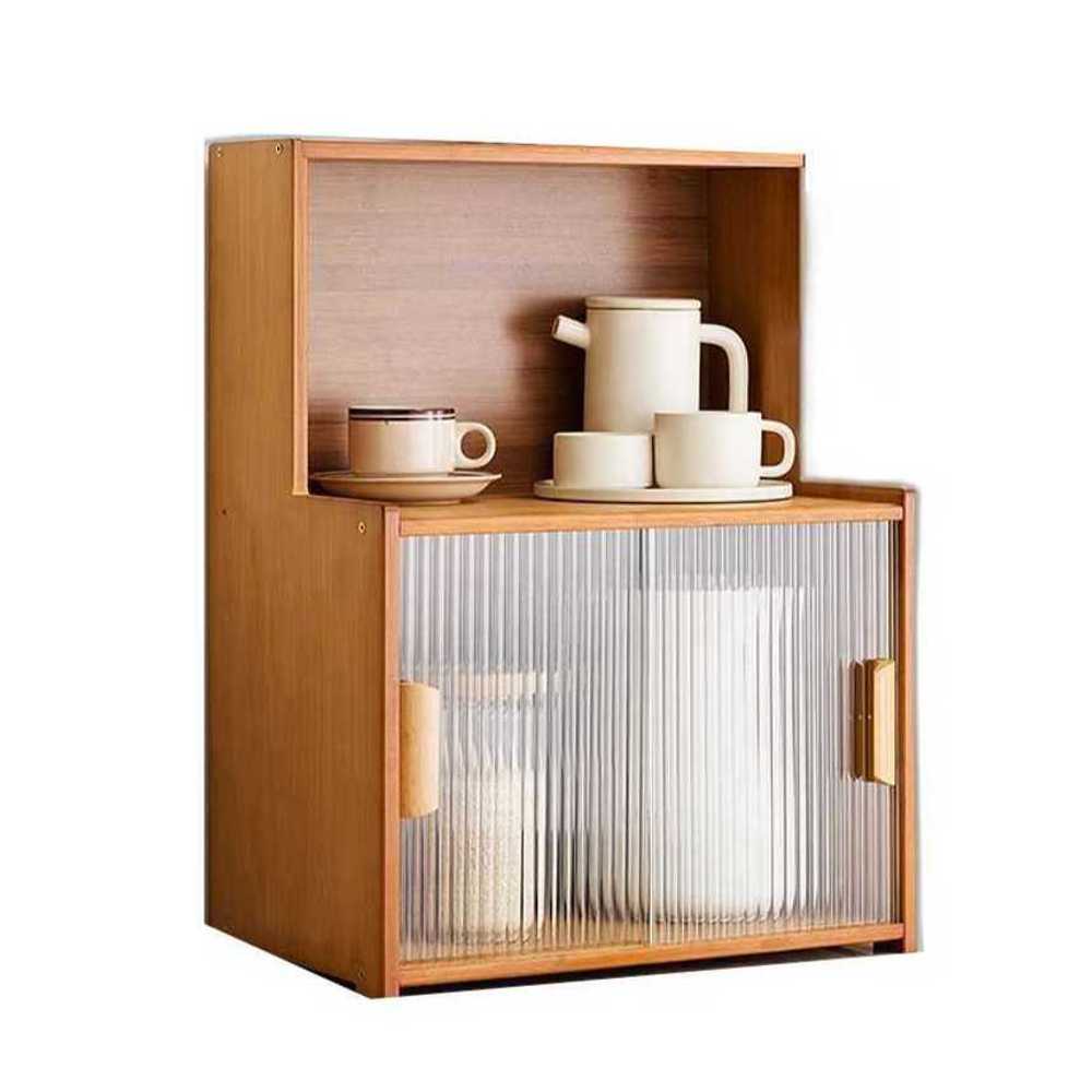 미니찬장 원목그릇장 찻장 주방 장식장 원목 커피장 그릇장
