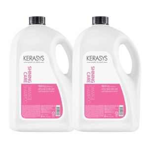 케라시스 샤이닝 데미지 케어 샴푸 4L X 2개 대용량 플로랄향