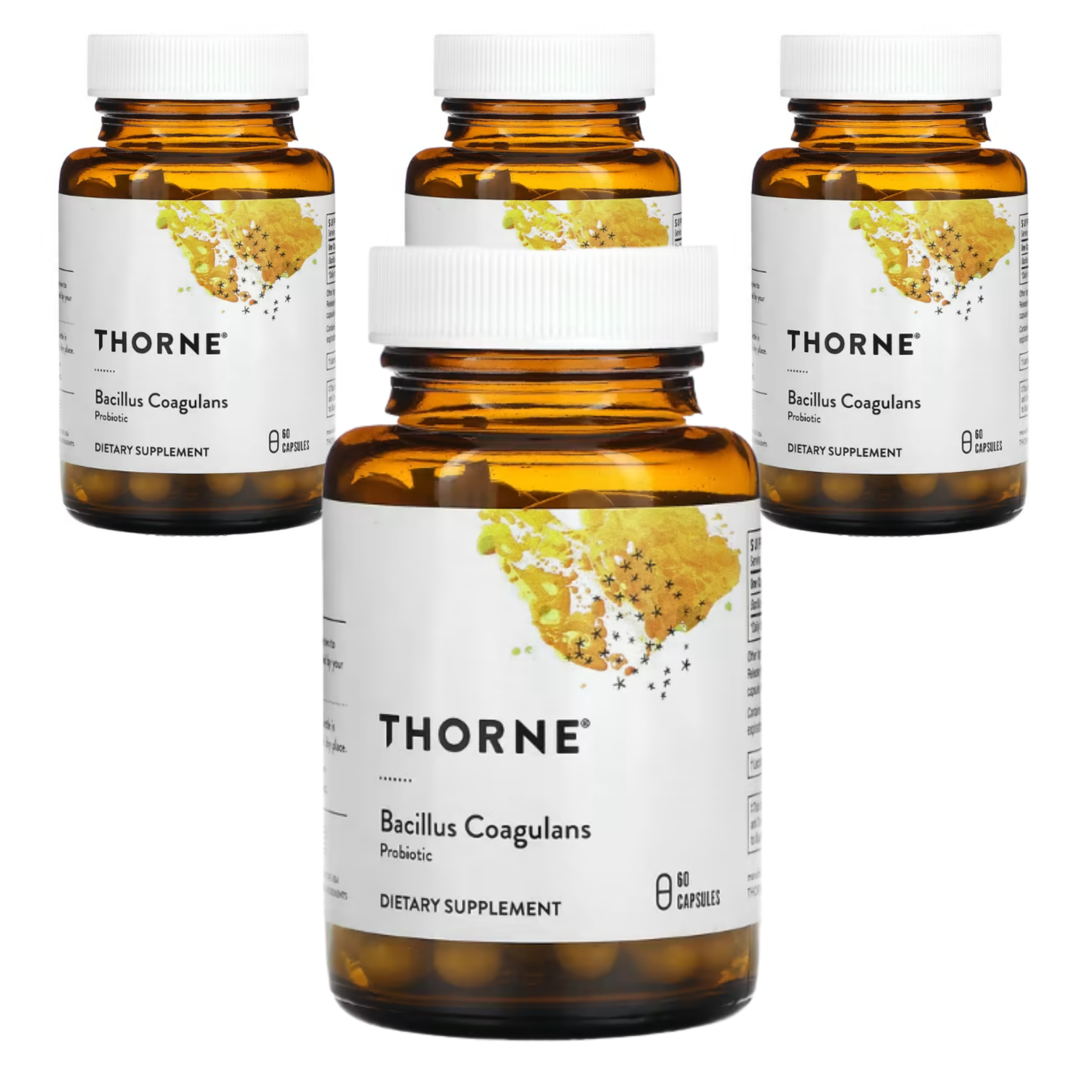 [3+1] 쏜리서치 바실루스 코아귤런스 <b>프로바이오틱 20억</b> 유산균 60캡슐