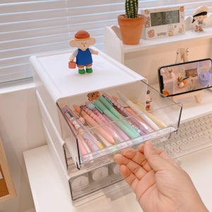 (B급)책상위서랍장 데스크셋업 책상 꾸미기 데스크 오거나이저 정리함