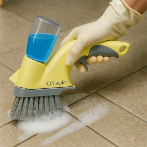 오라플 스프레이 틈새 청소 솔 브러쉬 욕실바닥 화장실 바닥솔 창틀 모서리 타일 줄눈