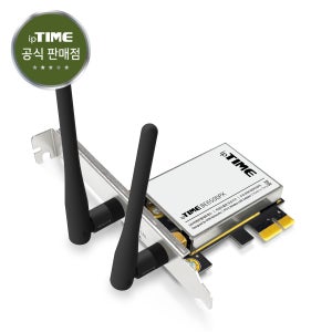 EFM 아이피타임 BE6500PX 와이파이 무선 PCI-E 랜카드 AP 블루투스 5.4
