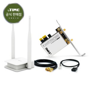 EFM 아이피타임 BE6500PX-E 와이파이 무선 PCI-E 랜카드 AP 블루투스 5.4