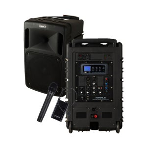 카날스 BK-881N 휴대용 이동식 충전식 앰프스피커 스탠드 무선1개 300W KANALS