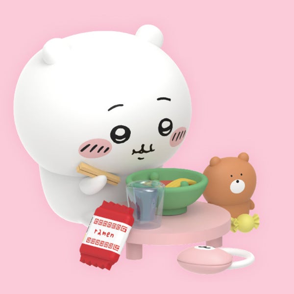 먼작귀 디오라마 피규어 치이카와 굿즈 콤팩트샵 프렌즈 모몽가 랏코 우사기 마켓