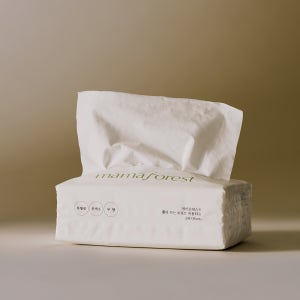 마마포레스트 뽑아쓰는 소프트 미용티슈 먼지없는 각티슈 갑티슈 200매