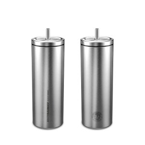 에스테반호프 304 스텐 보온 보냉 텀블러 루헨 600ml, 슬릭 메탈, 1개