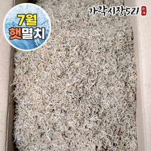 [7월첫출하] 26년 보령 세목망 햇 지리멸치 1.5kg 볶음용 잔멸치 세세멸치 한박스