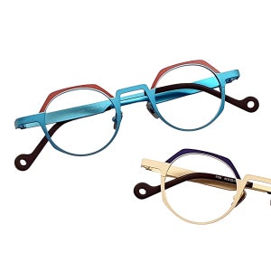 ALL 퓨어 티타늄 안경테 작은 고도수 고도근시 가벼운 블루라이트 차단 안경