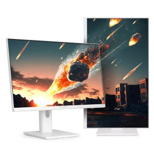 크로스오버 27QA955 Fast-iPS 200 WQHD 화이트 게이밍 멀티스탠드 Ai 게이밍 모니터