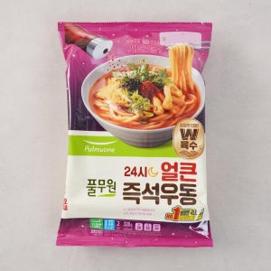 메가마트 풀무원 24시 얼큰 즉석우동 2인 328g