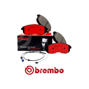 아우디 A6 브레이크패드 35 40 45 50 55 TDI TFSI C8 브렘보 앞+센서