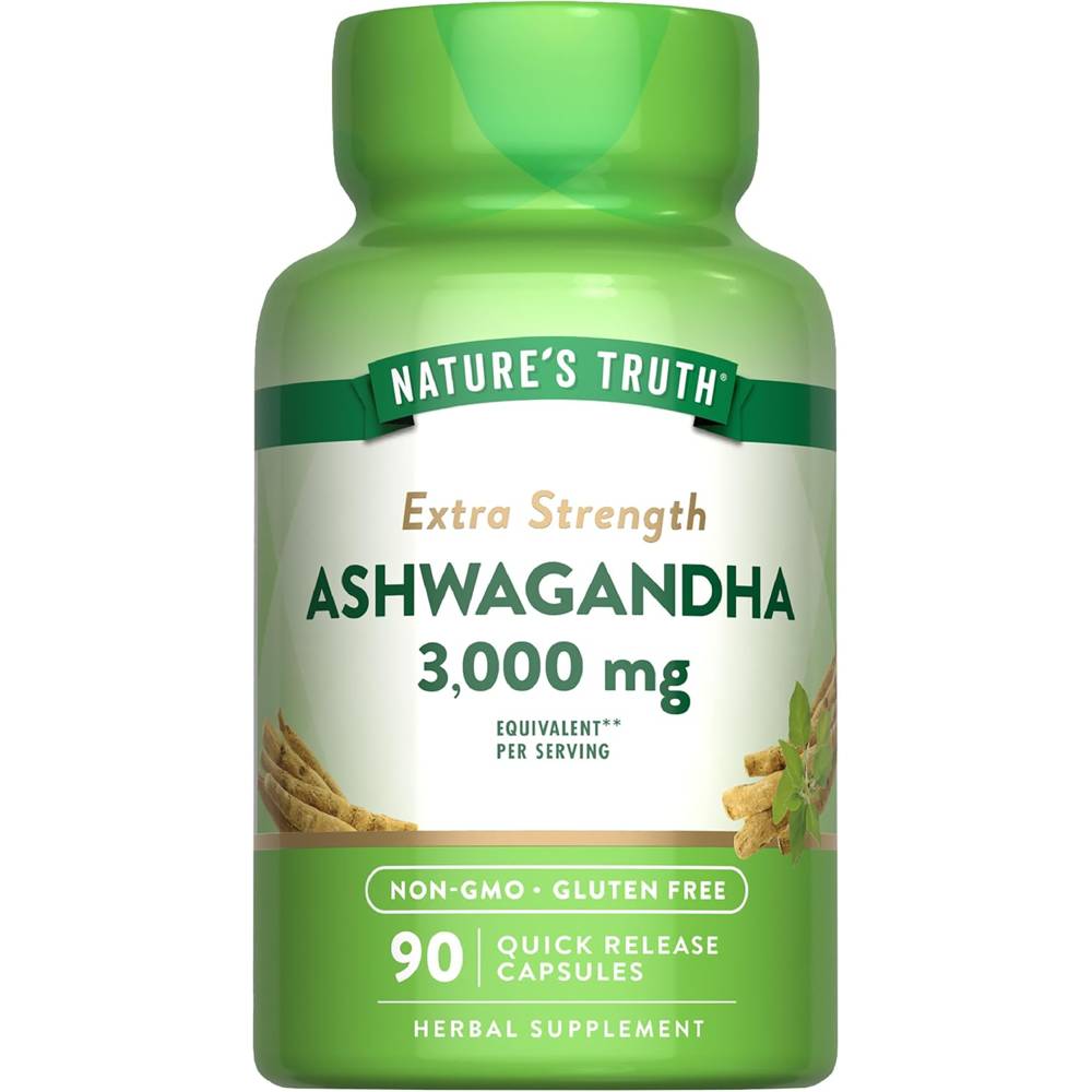 Natures Truth <b>네이처스트루</b> 아슈와간다 3000mg 90캡슐