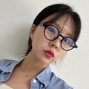 블랙몬스터 DB80 김구 동그란 가벼운 초경량 울템 항공소재 안경 고도근시 안경테