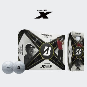 브리지스톤 투어비 TOUR B X 3피스 골프공 타이거우즈볼